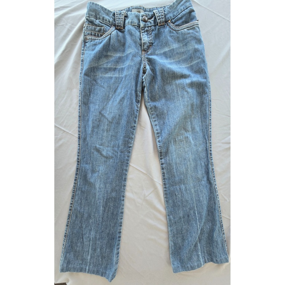 Mexx jeans lowrise flare Y2k Women Sz 2 Preppy Whimsy Festive‎ Bohemian Retro